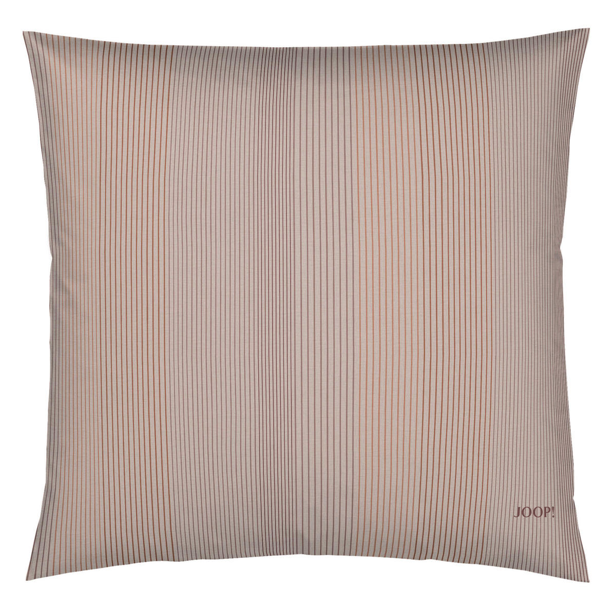 KISSENHÜLLE GROOVE 80/80 cm  - Kupferfarben, Basics, Naturmaterialien/Textil (80/80cm) - Joop!