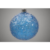 CHRISTBAUMKUGEL 7 cm  - Dunkelrot, Basics, Glas/Metall (7cm) - X-Mas