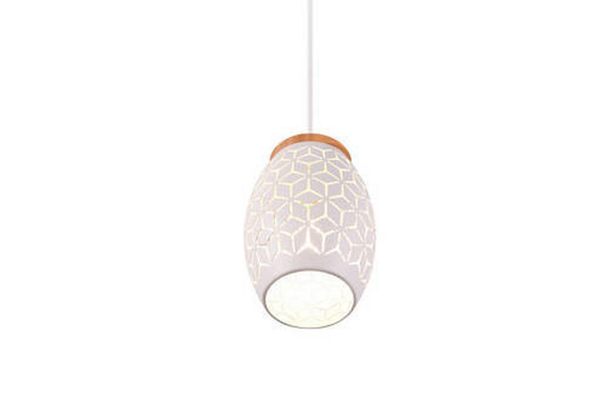 HÄNGELEUCHTE 15/150 cm    - Weiss, Konventionell, Metall (15/150cm)