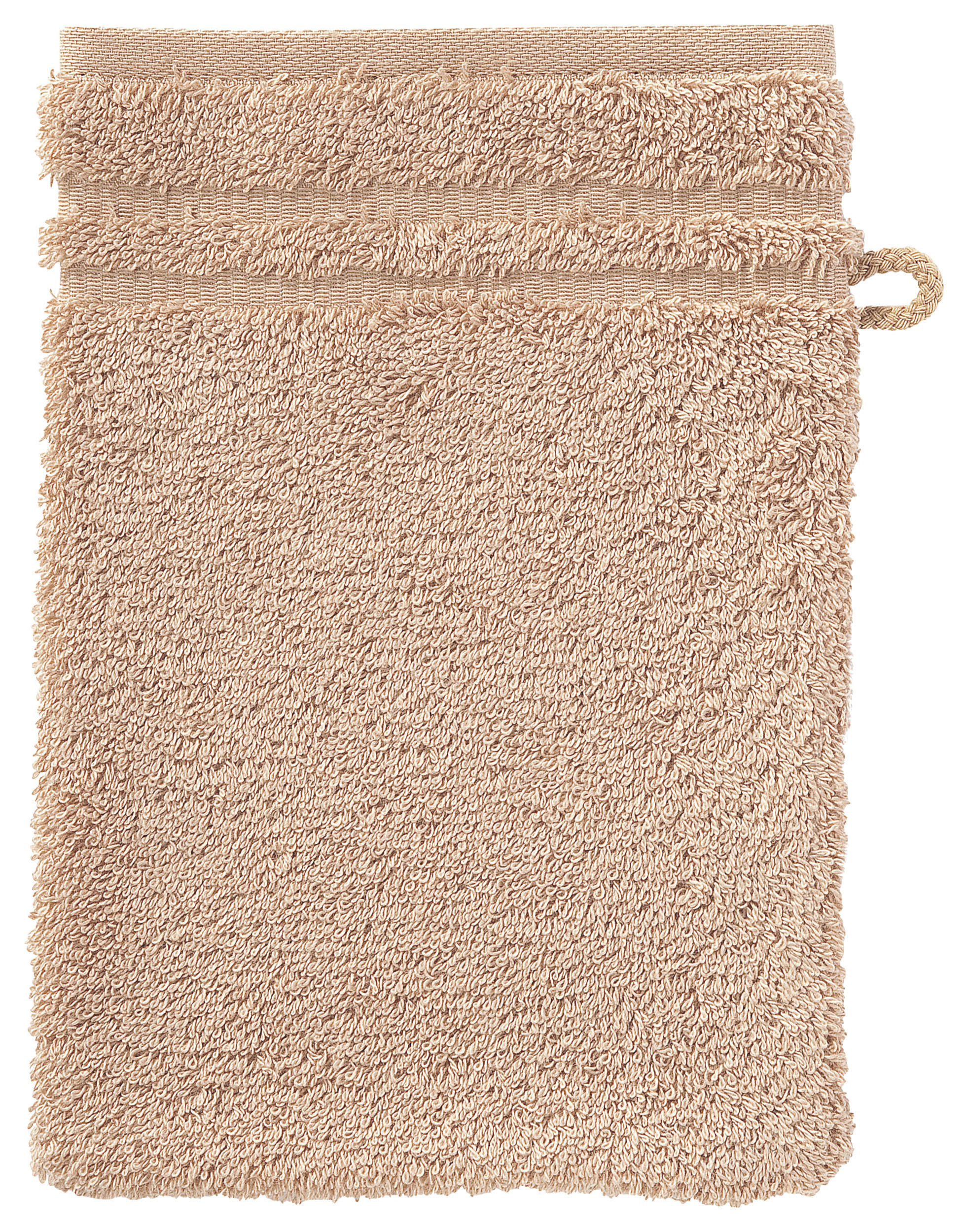 WASCHLAPPEN Vienna Style Supersoft Hellbraun  - Hellbraun, Basics, Textil (22/16cm) - Vossen