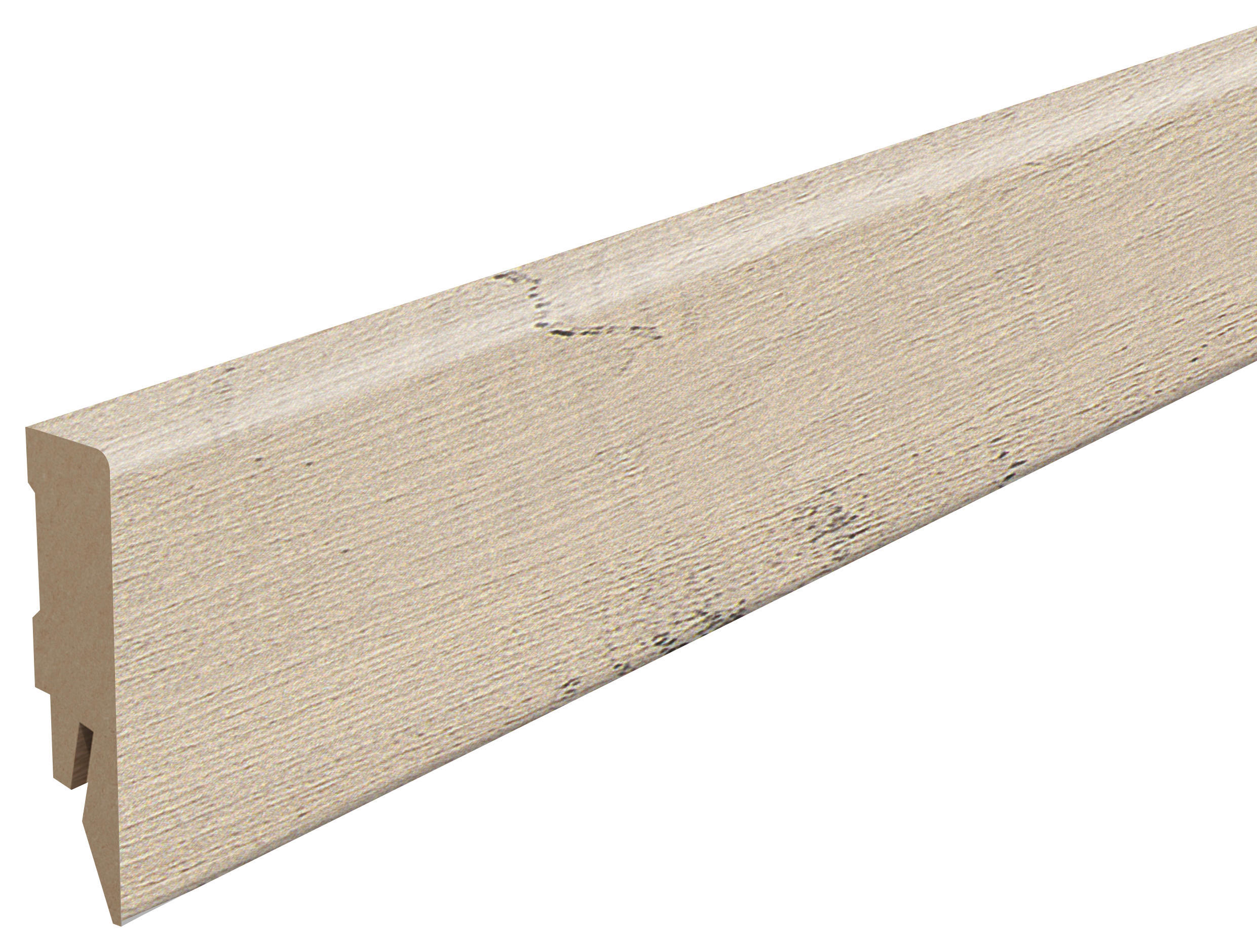 Egger Holzwerkstoffe Sockelleiste Kubische Leiste Mehrfarbig 1.4x5.8x240 cm