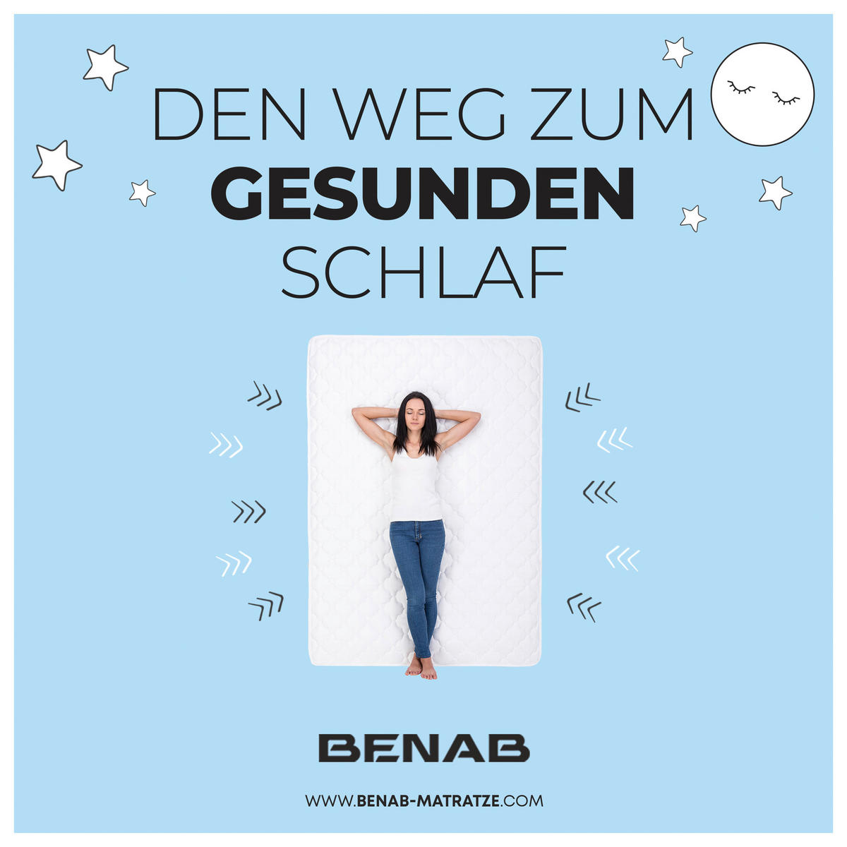WENDEMATRATZE mit Kokosfaser 140/200 cm Höhe ca. 22 cm 7 -Zonen - Weiß, LIFESTYLE, Textil (140/200cm) - MID.YOU