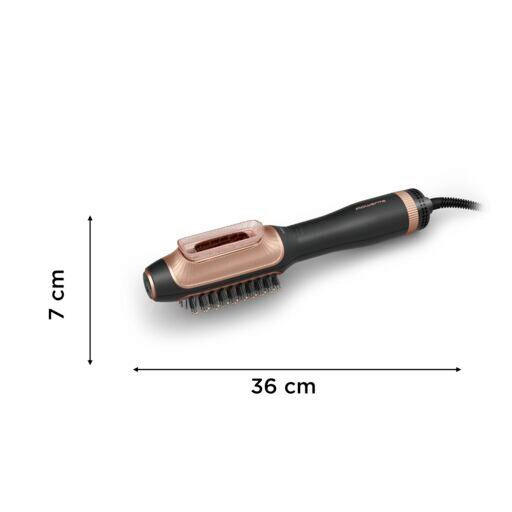 hajformázó, meleglevegős, - fekete, Basics, műanyag (9.54cm) - Rowenta