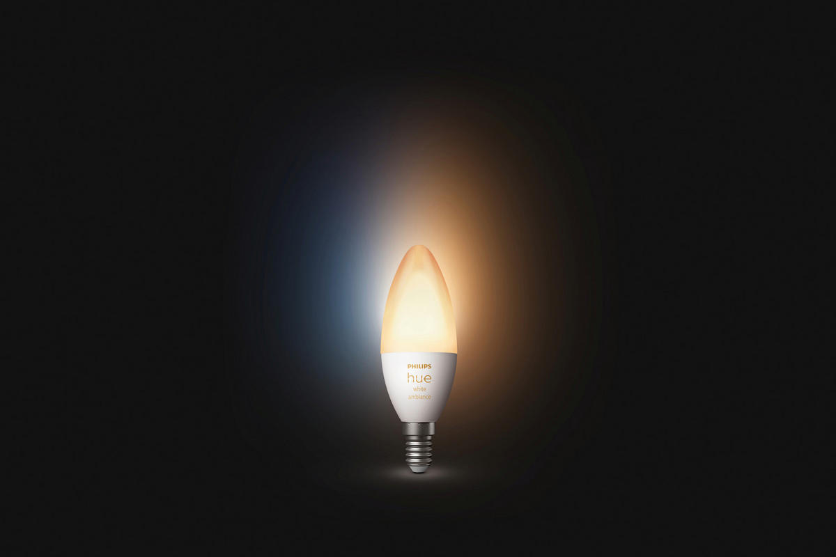 LED-LEUCHTMITTEL   E14 5,2 W  - Weiss, Basics, Kunststoff (3,9/10,6cm) - Philips HUE