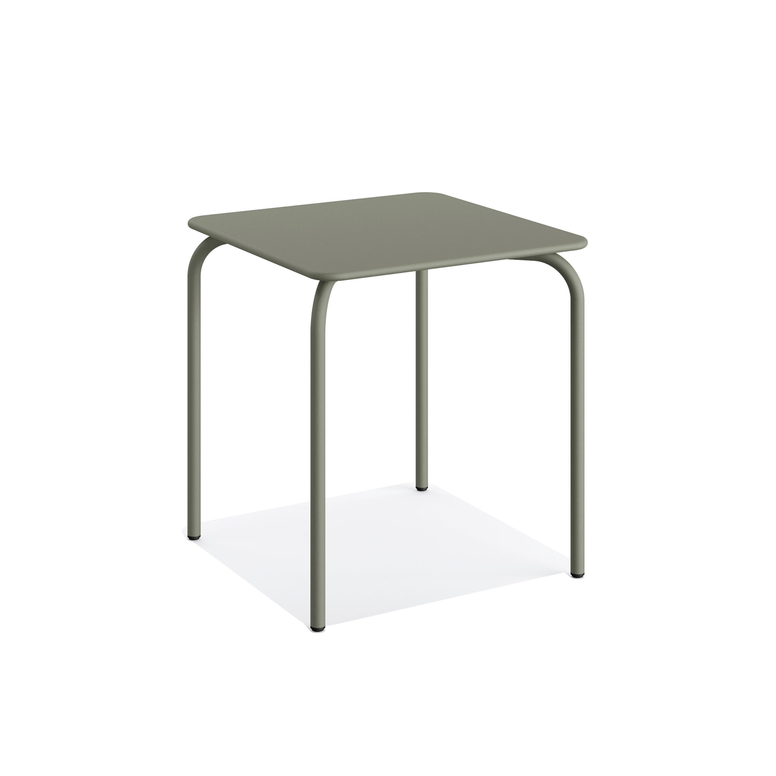 BALKONTISCH 70/70/73 cm  - Grün, Basics, Metall (70/70/73cm) - Gardenson