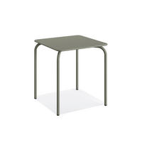 BALKONTISCH 70/70/73 cm  - Grün, Basics, Metall (70/70/73cm) - Gardenson