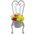 BLUMENTOPF - Grau, LIFESTYLE, Metall (14,5/32,5/14,5cm) BLUMENTOPF - Grau, LIFESTYLE, Metall (14,5/32,5/14,5cm)