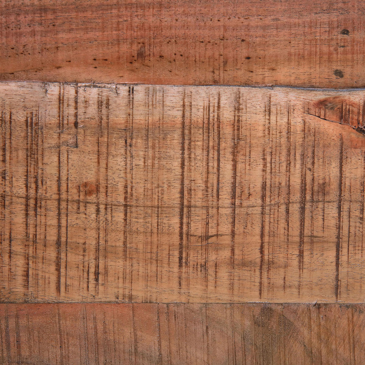 SITZBANK 180/45/45 cm Schwarz, Akaziefarben Akazie massiv  - Schwarz/Akaziefarben, Design, Holz/Metall (180/45/45cm) - Landscape