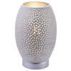 NAMIZNA SVETILKA  Narri      15/23 cm       - srebrne barve/bela, Basics, kovina (15/23cm) - Globo