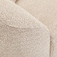 3-SITZER-SOFA  in Chenille Beige  - Beige/Schwarz, KONVENTIONELL, Textil/Metall (228/84/99cm) - Carryhome
