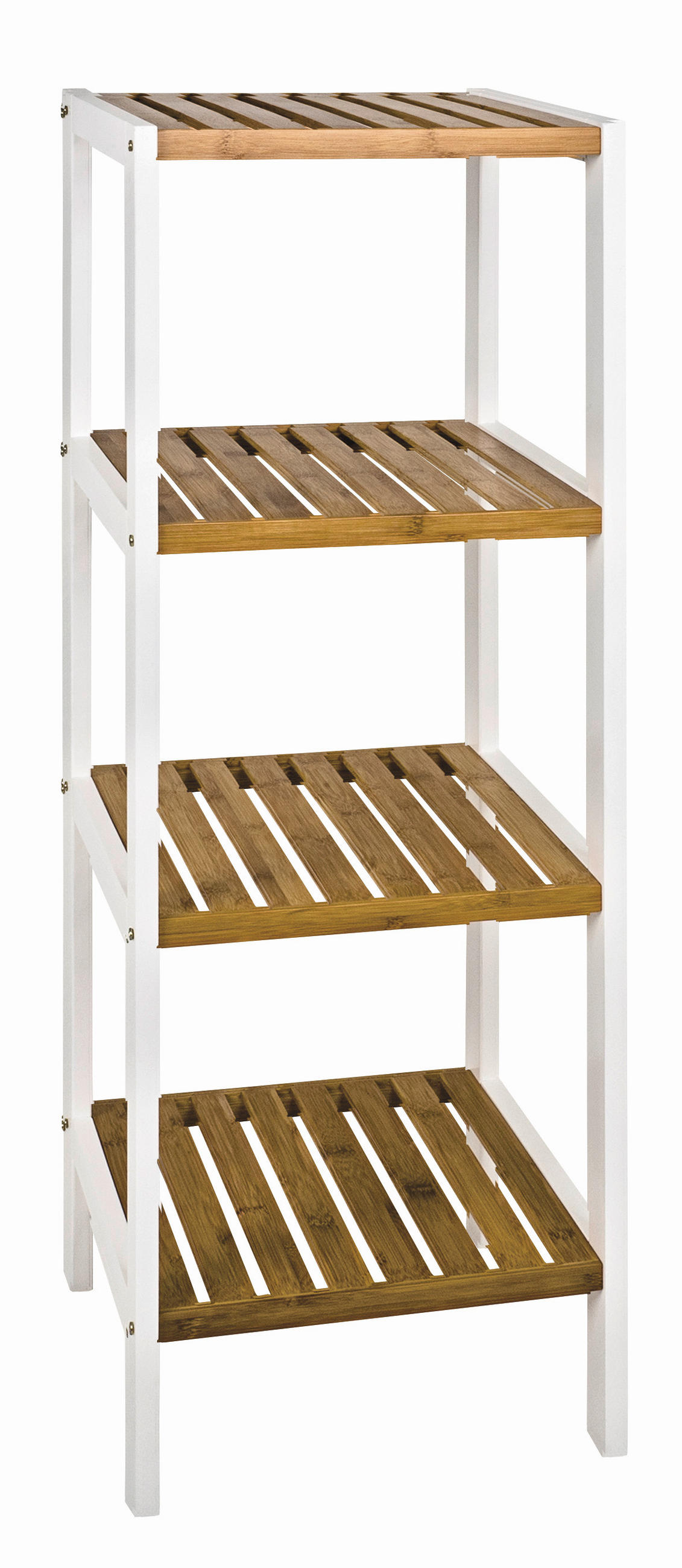 REGAL  35/112/33 cm Naturfarben, Weiß  - Weiß/Naturfarben, Design, Holz/Holzwerkstoff (35/112/33cm)