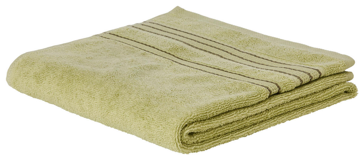 HANDTUCH 50/100 cm Grün  - Grün, KONVENTIONELL, Textil (50/100cm) - Esposa