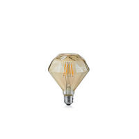 LED ŽARULJA  - smeđa, Trend, staklo (11/14,2cm)