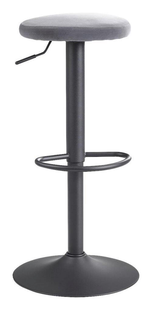 Taburet De Bar din textil, gri