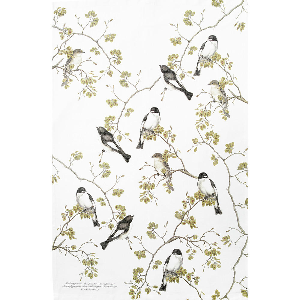 XXXLutz Geschirrtuch-Set Brown Flycatcher Braun 50x70 cm