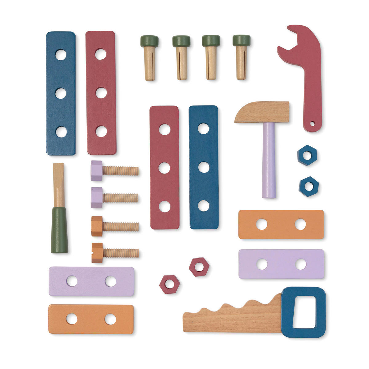 KINDERWERKBANK SORBUS  - Naturfarben, Basics, Holz/Holzwerkstoff (55/34/80cm) - MUSTERKIND