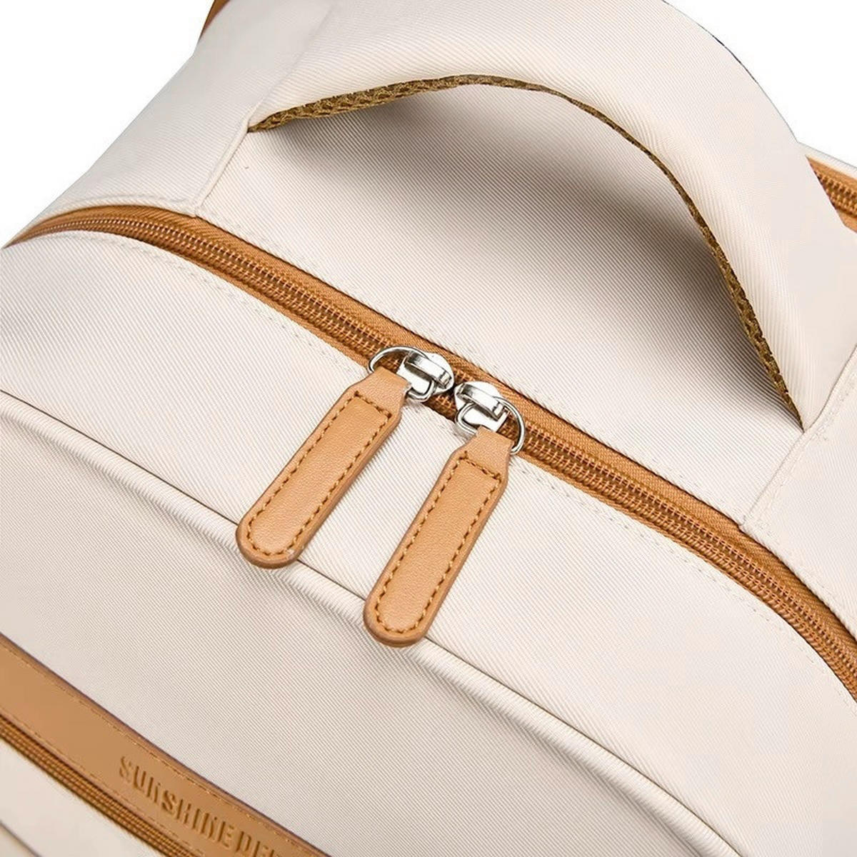 WICKELRUCKSACK  - Creme, Basics, Textil (30/40/21cm)