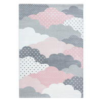 BARNMATTA 140/200 cm Bambi  - pink, Trend, textil (140/200cm) - Ben'n'jen