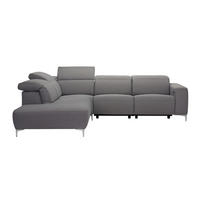 SAROKKANAPÉ textil sötétszürke  - sötétszürke, Design, textil (238/290cm) - Pure Home Lifestyle