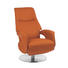 RELAXSESSEL in Textil Orange - Chromfarben/Orange, Design, Textil/Metall (68/109/78cm) - Welnova RELAXSESSEL in Textil Orange - Chromfarben/Orange, Design, Textil/Metall (68/109/78cm) - Welnova