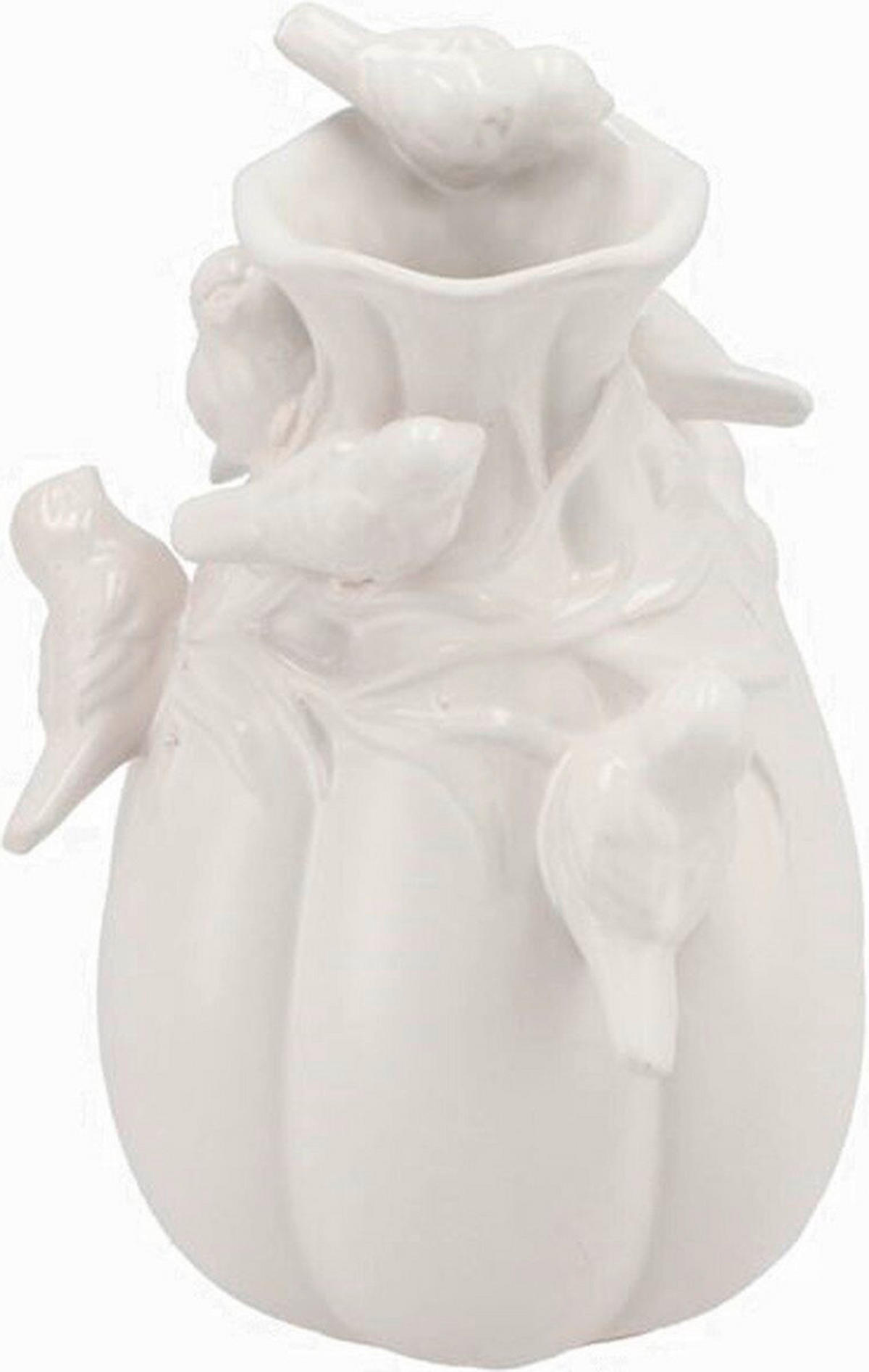 VAZA DEKORATIVNA     keramika   - bijela, Basics, keramika (12/12cm)