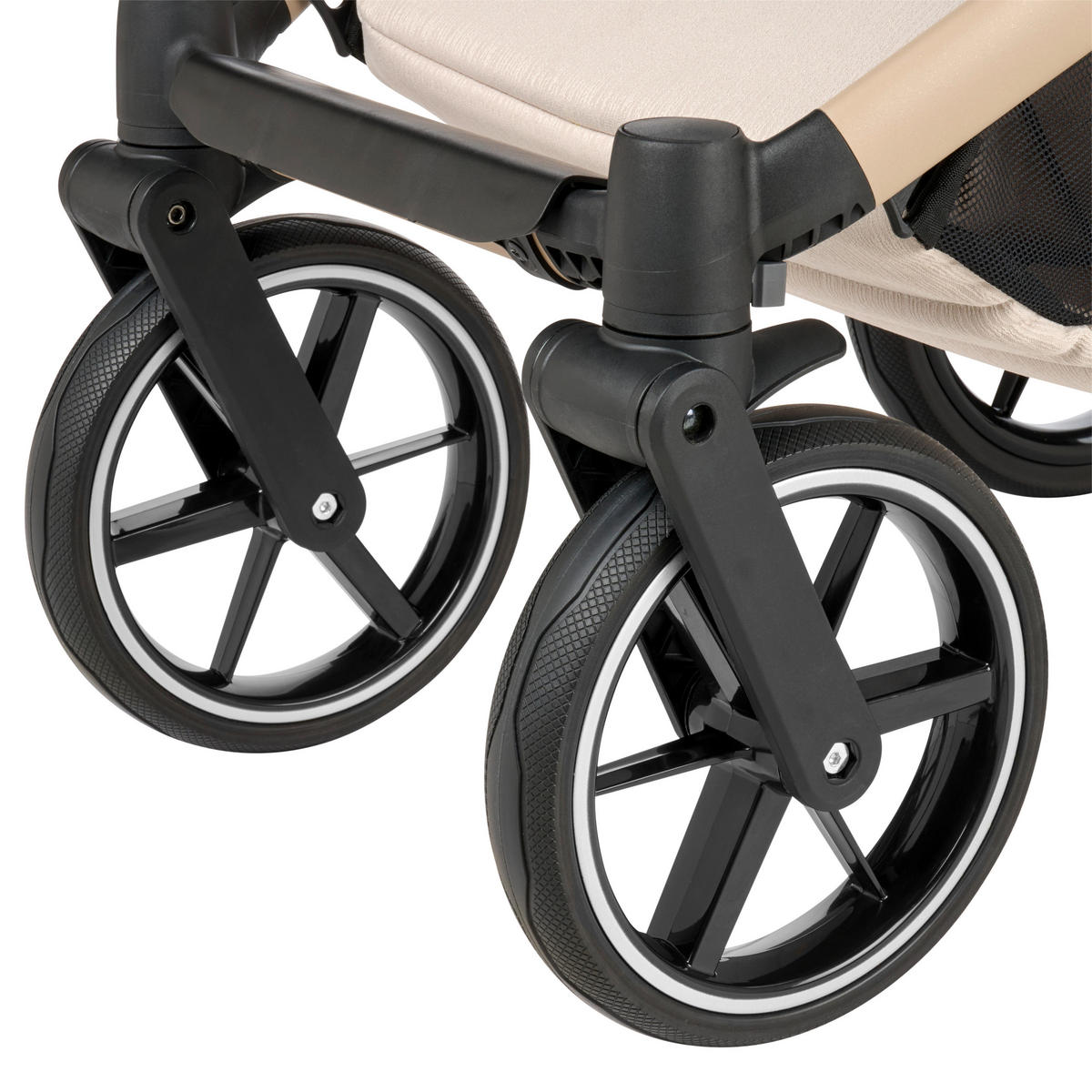 KINDERWAGENSET  - Beige, Trend, Kunststoff/Textil (100/59/106cm) - Jimmylee
