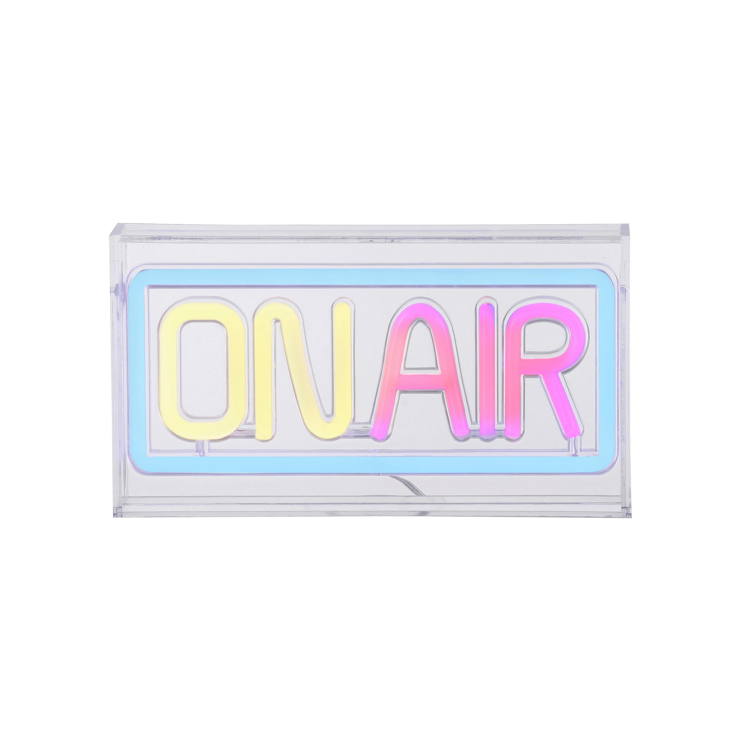 Just Light Led-Dekoleuchte Neon-Onair 4x12.7x23 cm