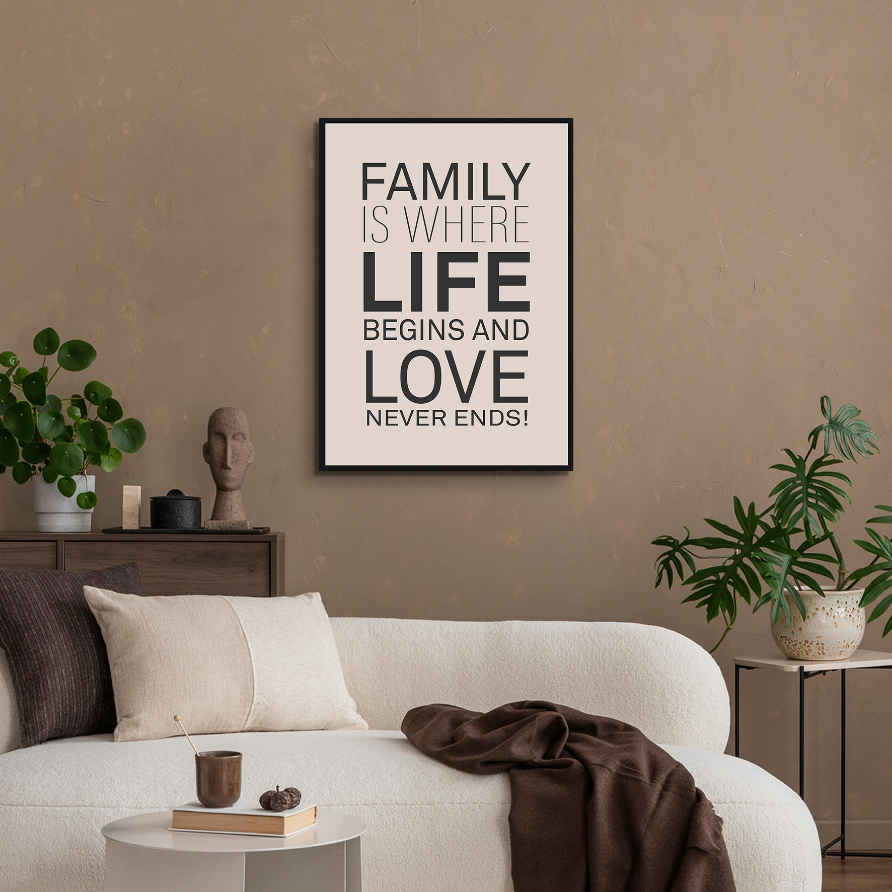 KUNSTDRUCK 50/70 cm - Multicolor/Schwarz, LIFESTYLE, Holzwerkstoff (50/70cm) - Monee