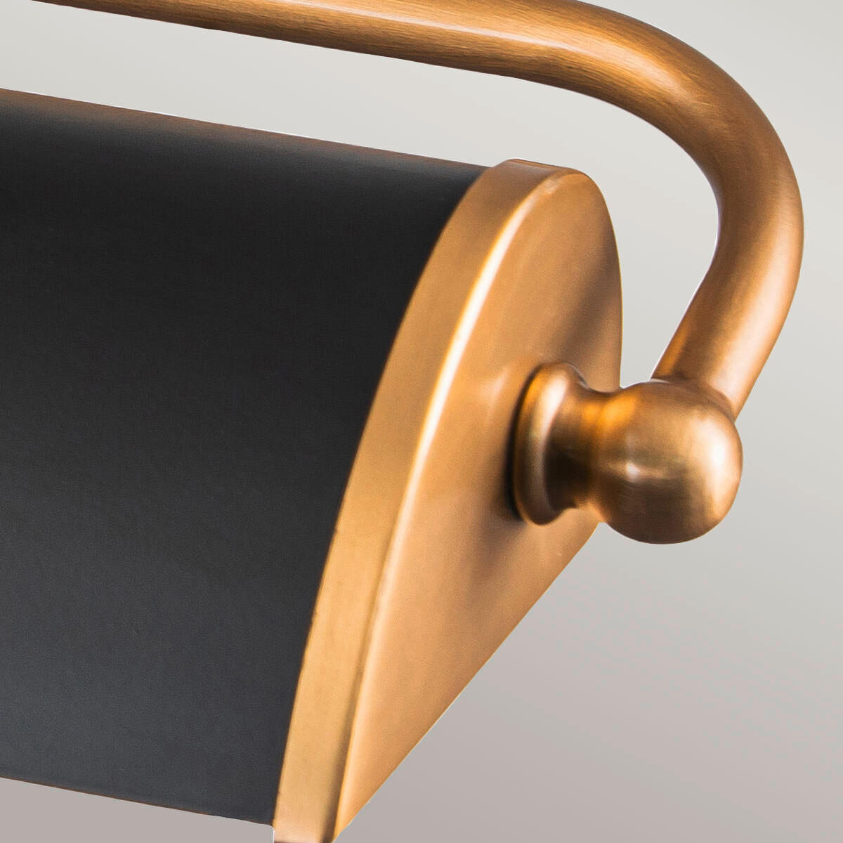 BILDERLEUCHTE - Messingfarben/Schwarz, Konventionell, Metall (12.7/44.5/31.8cm) - Elstead Lighting