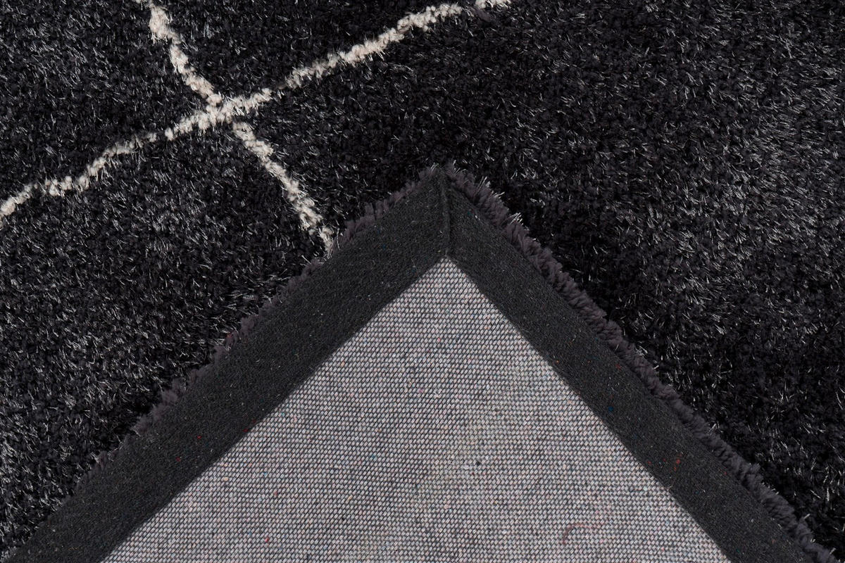 HOCHFLORTEPPICH 200/290 cm Orlando 525 Anthrazit Anthrazit  - Anthrazit, KONVENTIONELL, Textil (200/290cm)