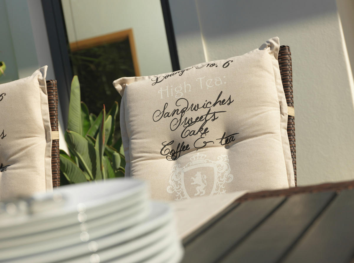 PERNĂ PENTRU SCAUN - culoare natur, Design, textil (50/7/100cm)