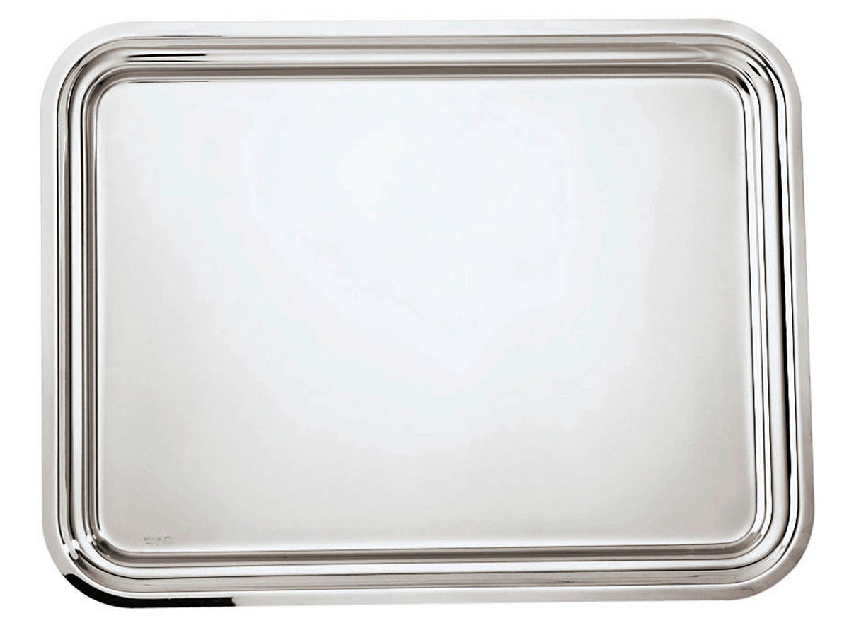 UKRASNI POSLUŽAVNIK      42/28/5 cm        - Konvencionalno, metal (42/28/5cm) - Sambonet