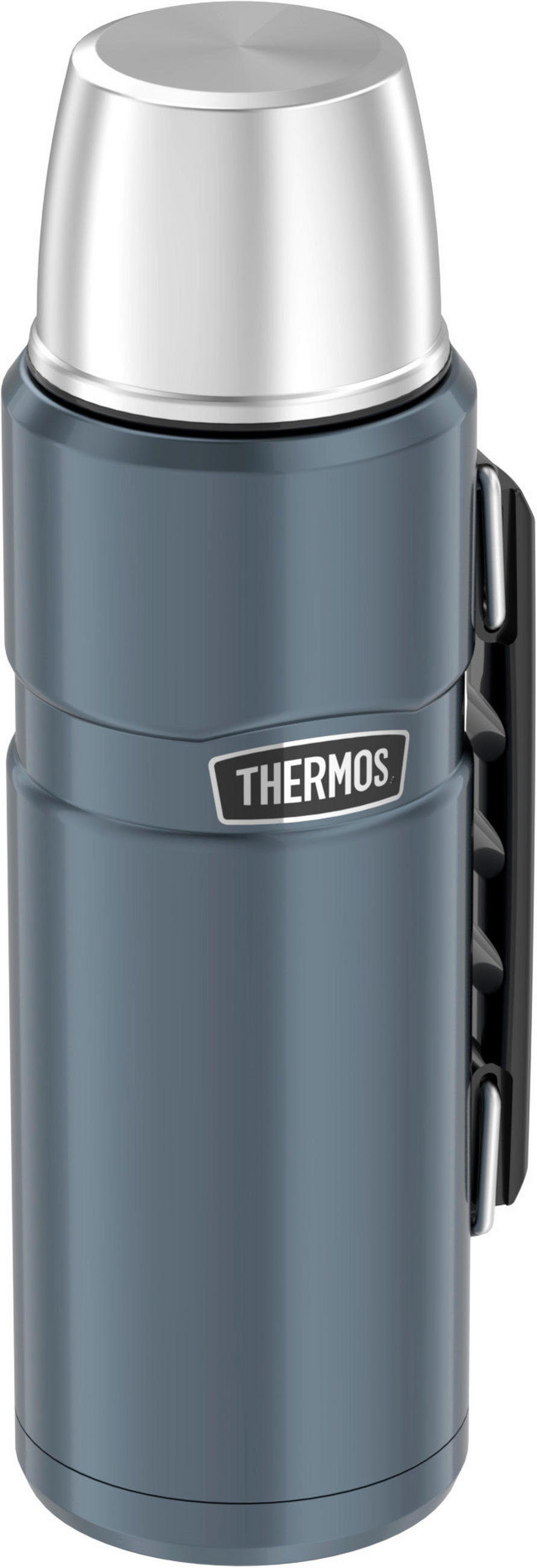 ISOLIERFLASCHE STAINLESS KING 1,2 L  - Dunkelgrau, Metall (1,2l) - Thermos