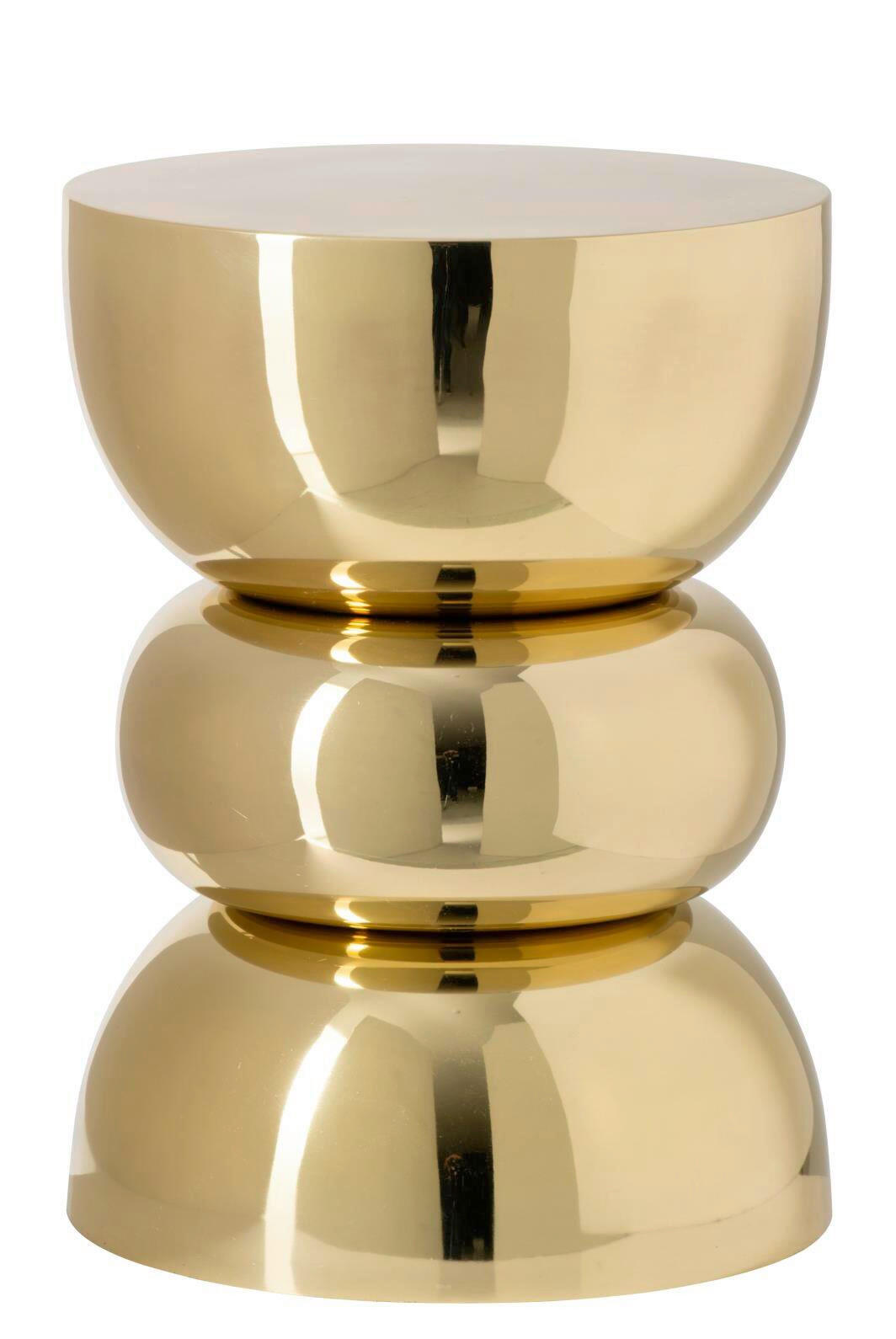 BEISTELLTISCH Metall 32/32/43,5 cm  - Goldfarben, Basics, Metall (32/32/43,5cm) - Ambia Home