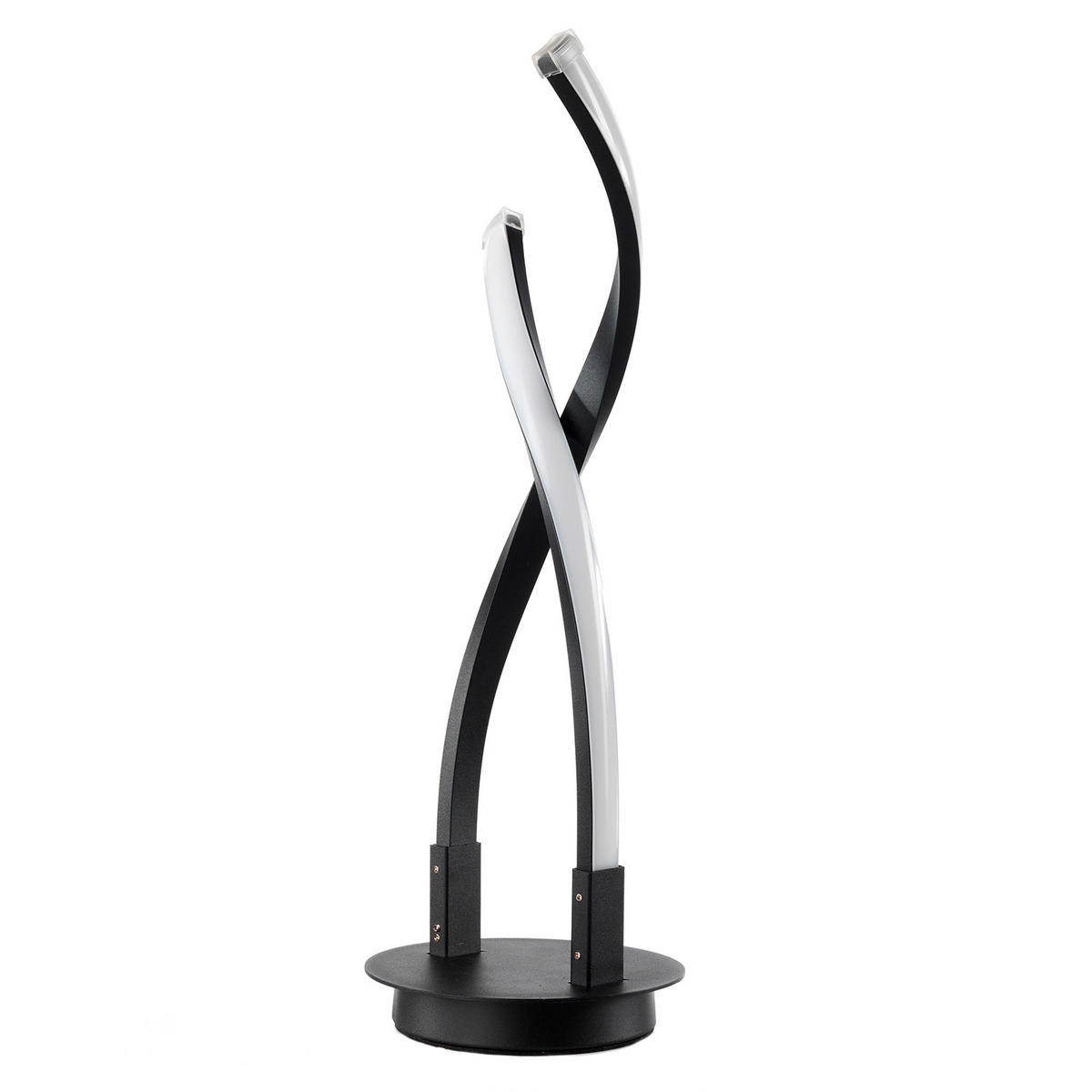 LED-TISCHLEUCHTE 18/50 cm   - Schwarz, Design, Kunststoff/Metall (18/50cm)