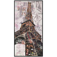 BILD  - Beige, LIFESTYLE, Holz/Papier (52/102/3,5cm) - Kayoom