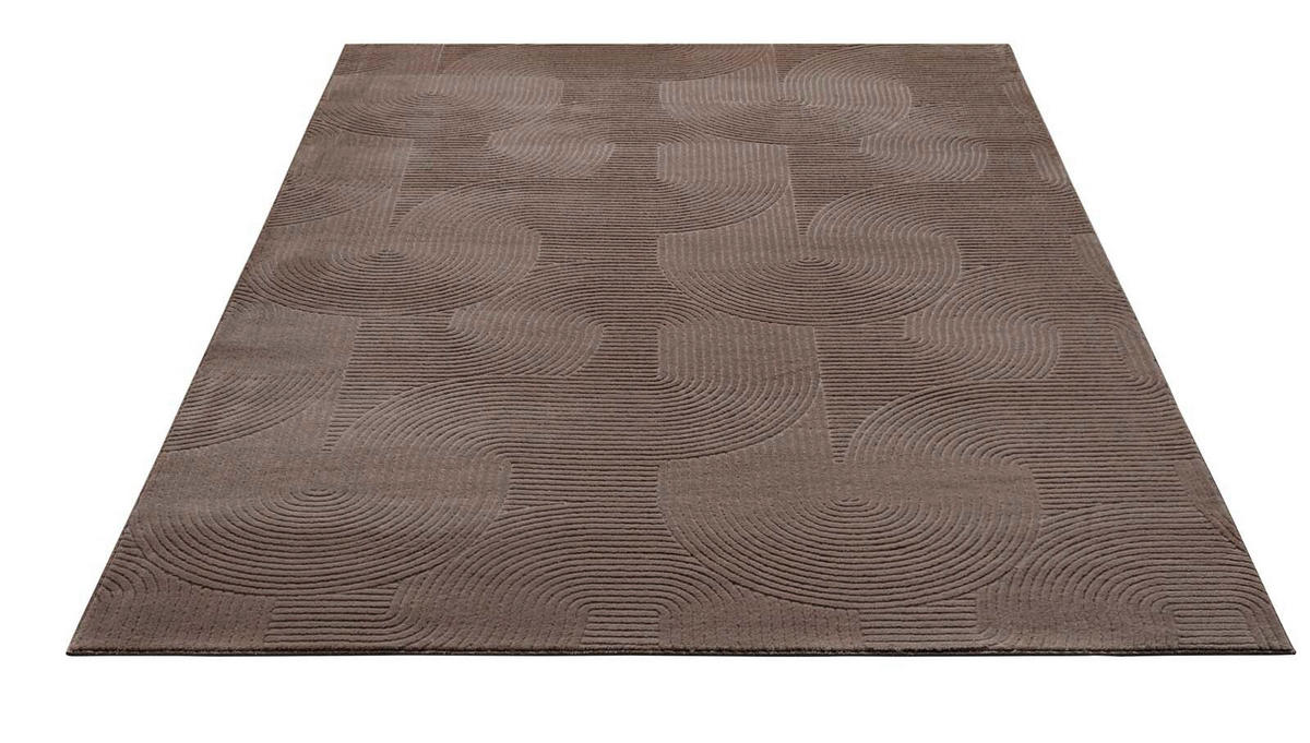 WEBTEPPICH 120/170 cm Homestyle Taupe  - Taupe, Design, Textil (120/170cm) - Novel