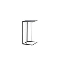 COUCHTISCH Sicherheitsglas 40/35/70 cm rechteckig Schwarz, Grau  - Schwarz/Grau, Design, Glas/Metall (40/35/70cm) - Xora