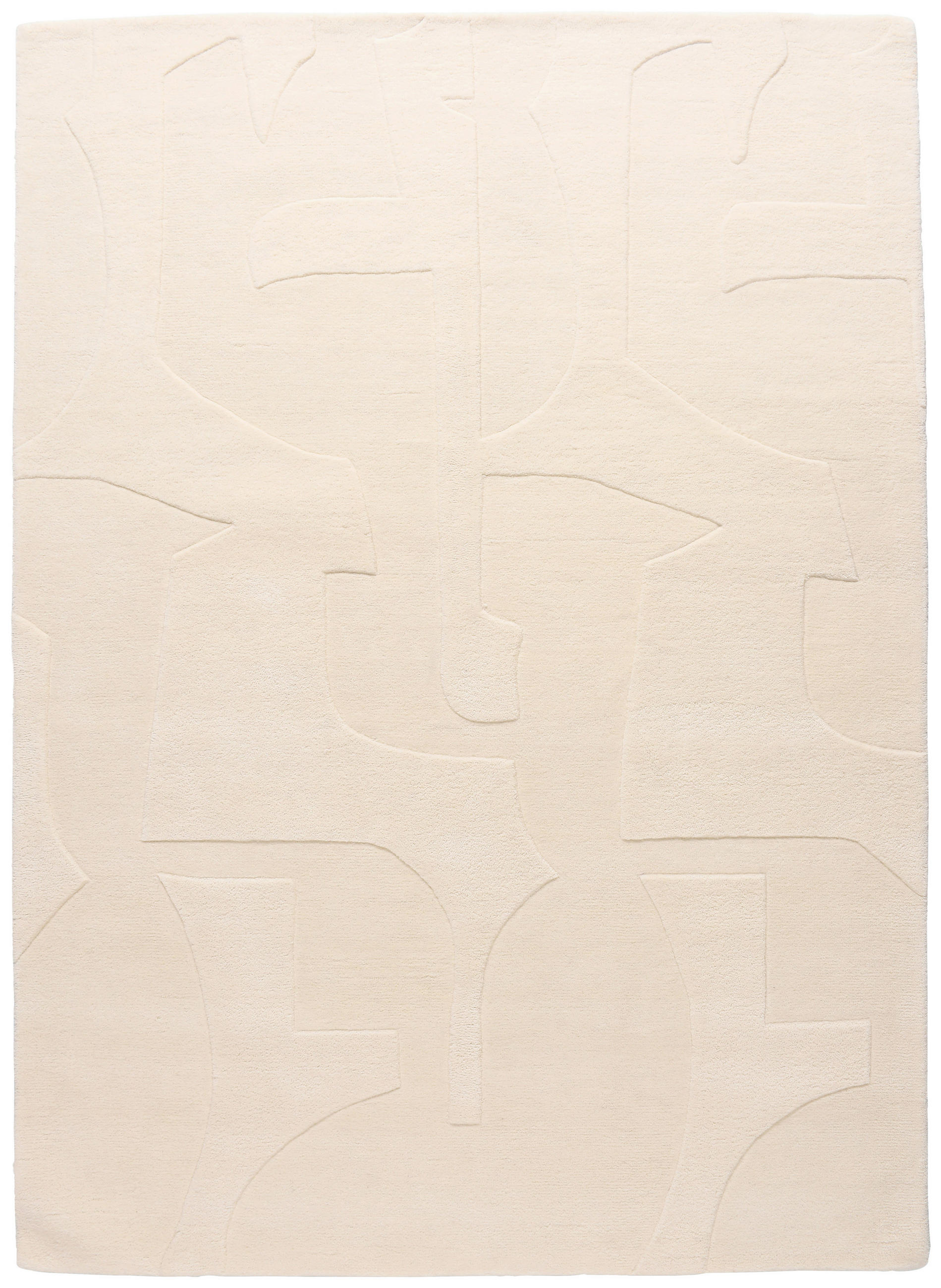 WOLLTEPPICH 160/230 cm Creme - Creme, Basics, Textil (160/230cm)