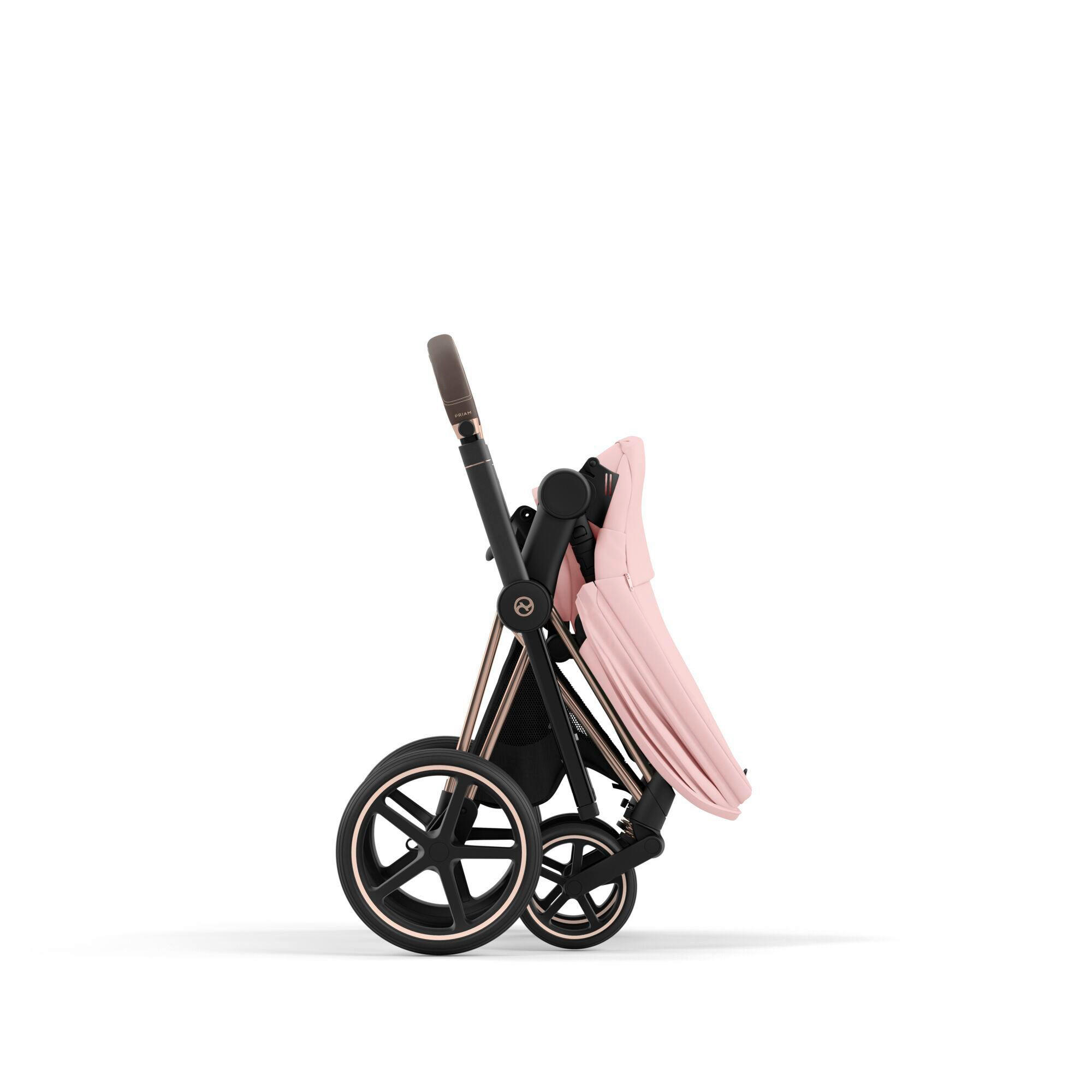 KINDERWAGENAUSSTATTUNG PRIAM  - Hellrosa, Basics, Kunststoff/Textil (92/60/109cm) - cybex PLATINUM