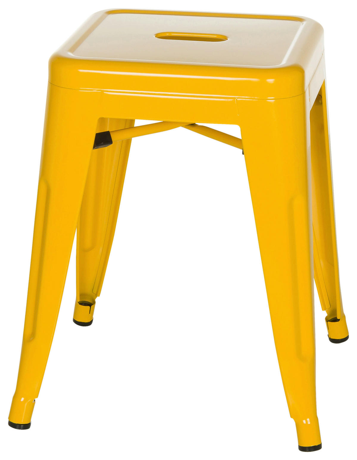 TABURE, kovina rumena  - rumena, Basics, kovina (39/46/39cm) - MID.YOU