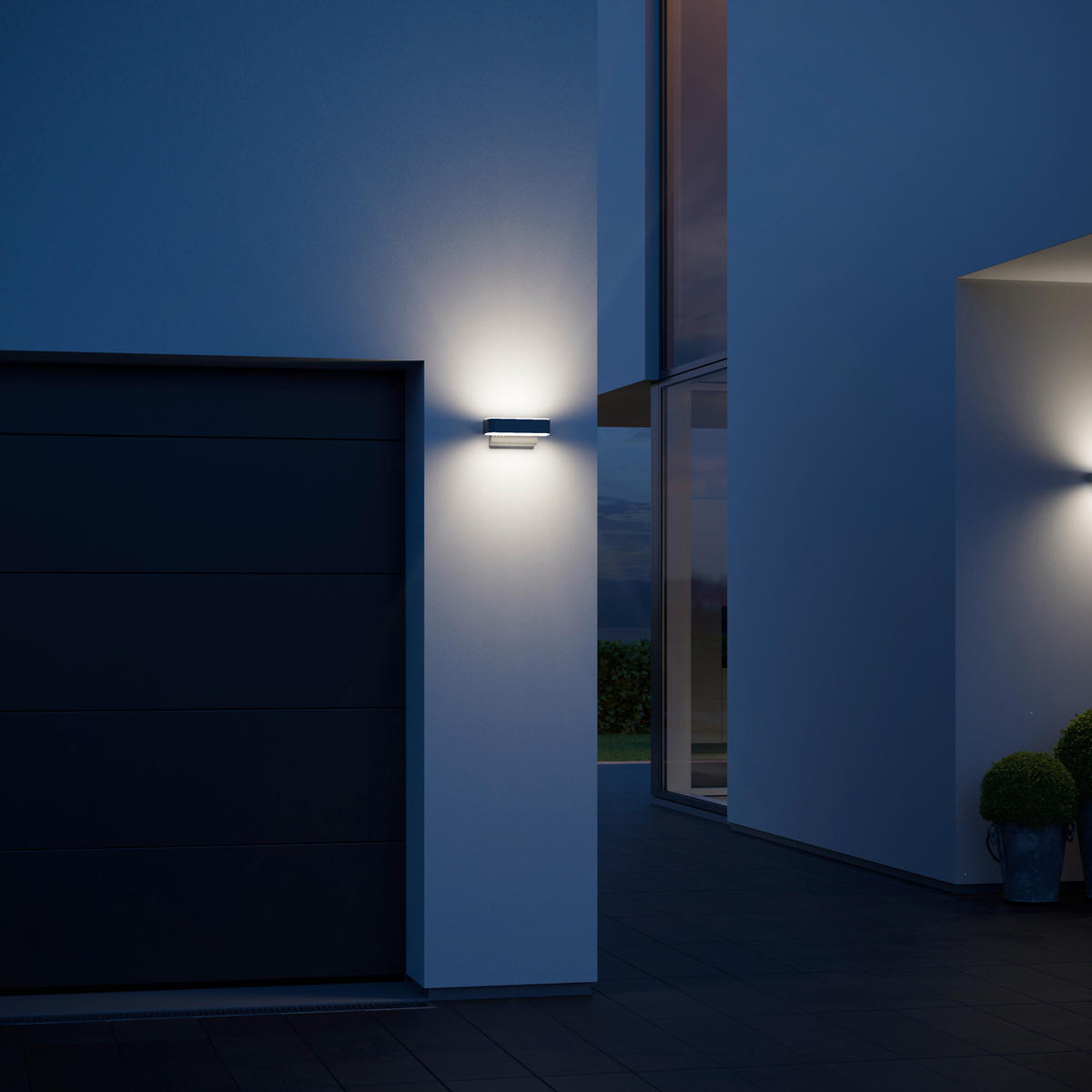LED-AUßENLEUCHTE - Silberfarben (14.5/23/8.8cm) - Steinel