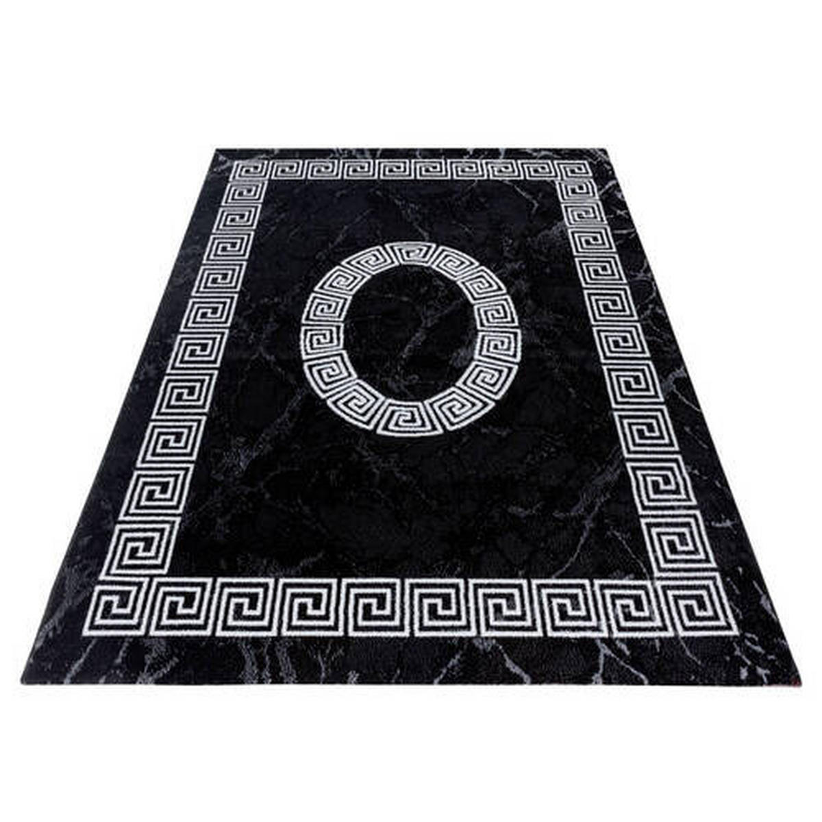 WEBTEPPICH 140/200 cm Plus Schwarz  - Schwarz, Basics, Textil (140/200cm) - Novel