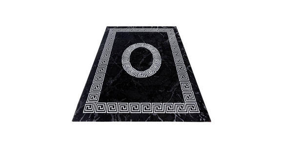 WEBTEPPICH 140/200 cm Plus Schwarz  - Schwarz, Basics, Textil (140/200cm) - Novel