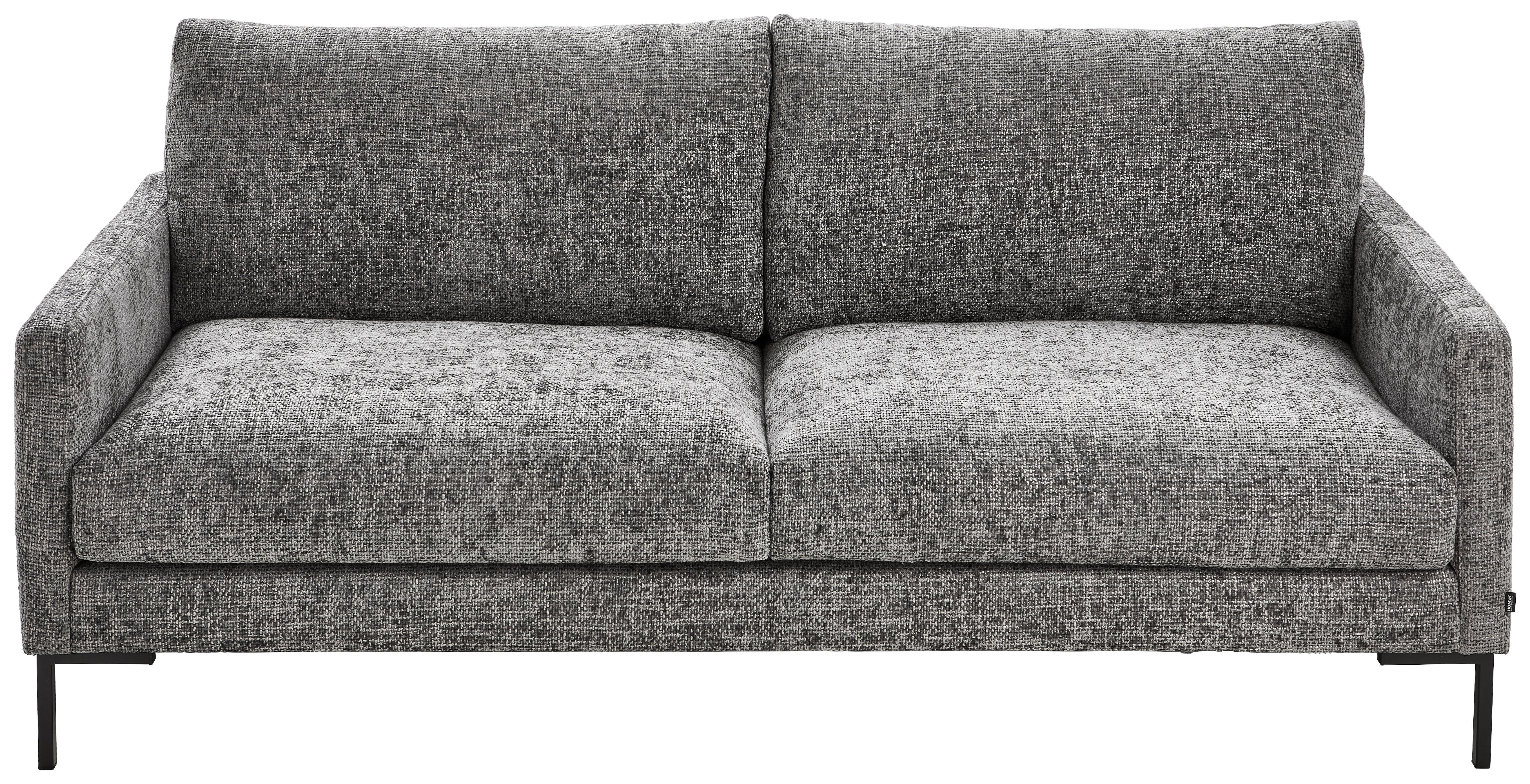 3-SITS SOFFA i tyg grå  - svart/grå, Klassisk, metall/textil (196/78/90cm) - MID.YOU