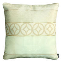 KISSENHÜLLE Ornato 49/49 cm  - Beige/Goldfarben, Basics, Textil (49/49cm) - Novel