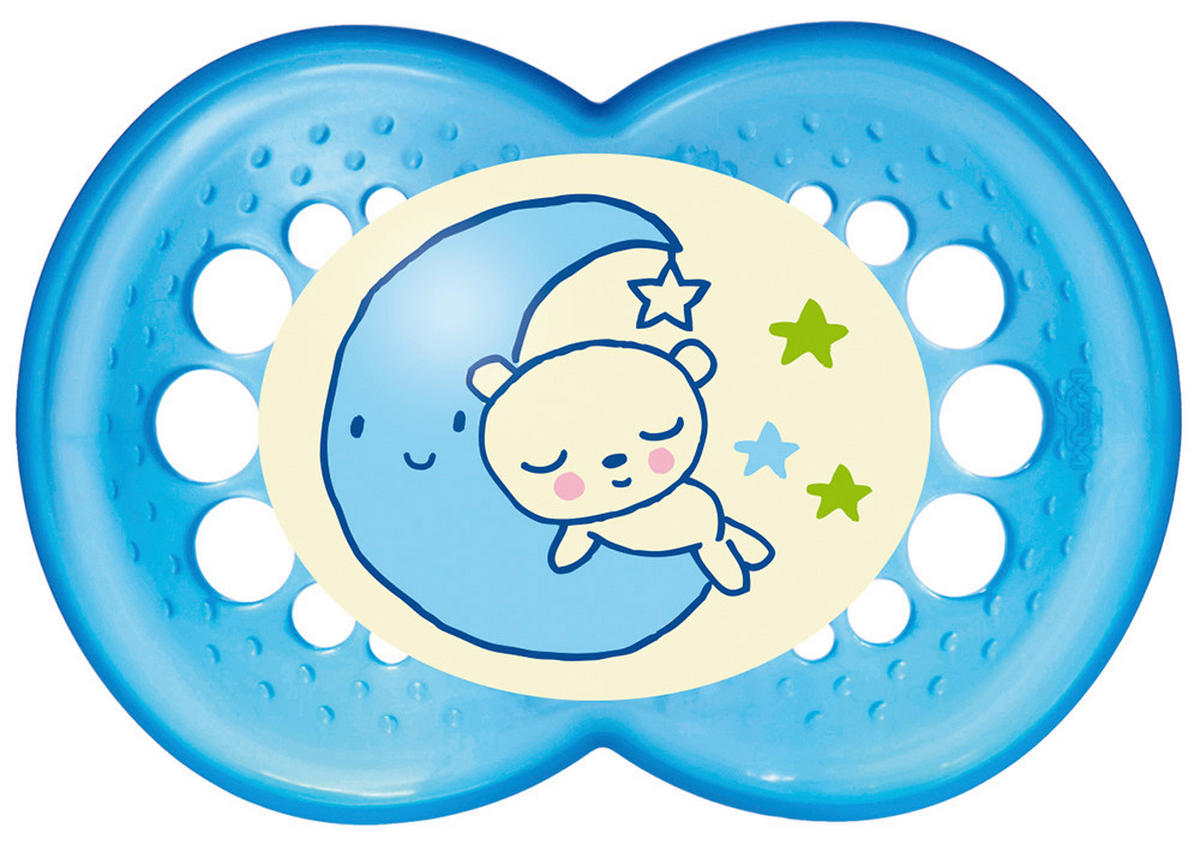 SCHNULLER  - Basics, Kunststoff (14.5/6.9/4.7cm) - MAM