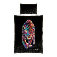 KINDERBETTWÄSCHESET 160/210 cm  - Multicolor/Schwarz, Konventionell, Textil (160/210cm)