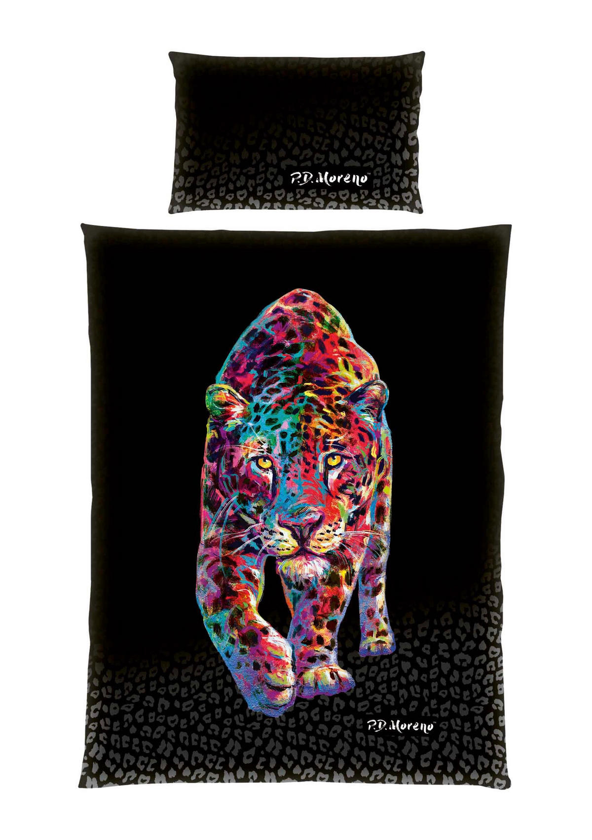 KINDERBETTWÄSCHESET 160/210 cm  - Multicolor/Schwarz, Konventionell, Textil (160/210cm)