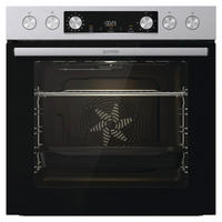 EINBAUHERD 739117  - Silberfarben, Trend, Glas/Metall (59,5/59,5/56,4cm) - Gorenje